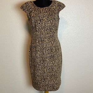 Calvin Klein cheetah print dress, Wm’s Sz 6